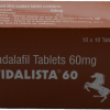 Generikus Cialis: Vidalista 60 (Tadalafil 60mg)