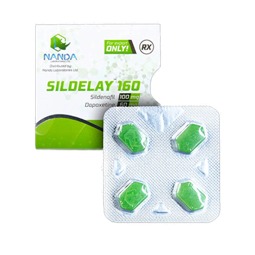 Sildelay 160 (Sildenafil 100mg + Dapoxetin 60mg, NANDA Lab.)